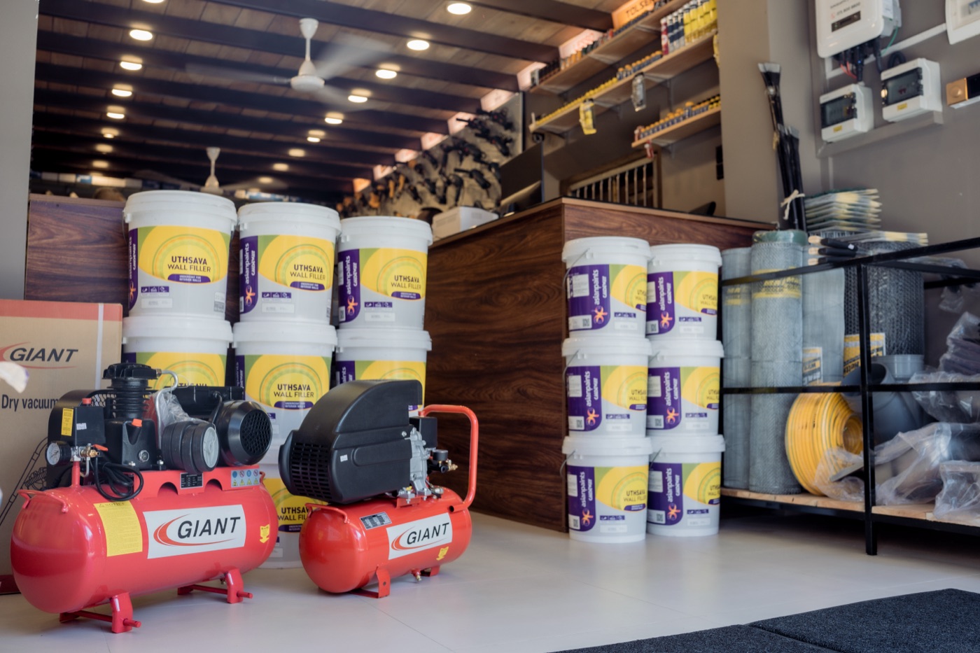 Machinery & Compressors available at Ceylon Platinum Trading, Matara