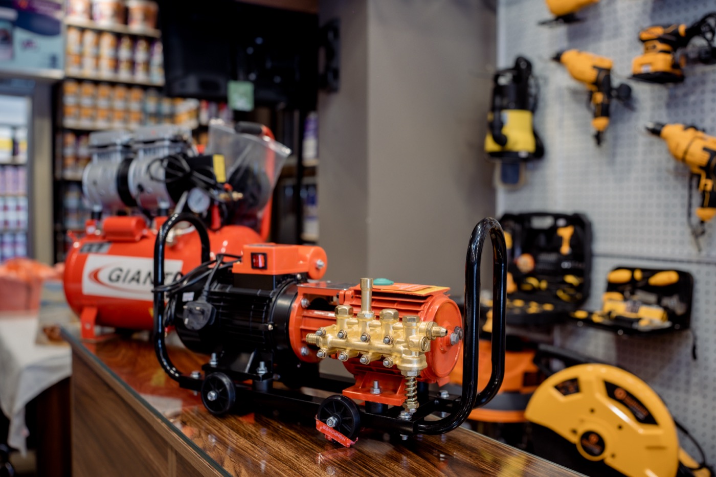Motors & Pumps available at Ceylon Platinum Trading, Matara