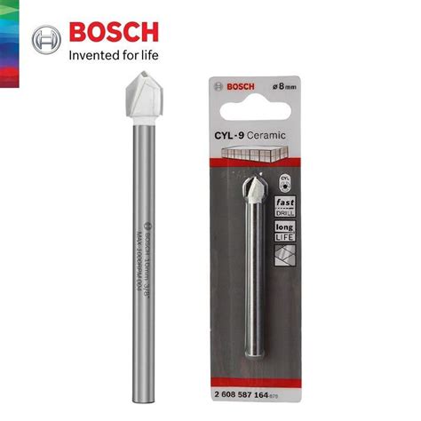 Bosch Tile Drill Bit 8mm 2608587164 — available from Ceylon Platinum Trading, Matara