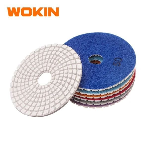 Wokin Flexible Diamond Polishing Pad 4" PADS-WOKIN-00785 — available from Ceylon Platinum Trading, Matara