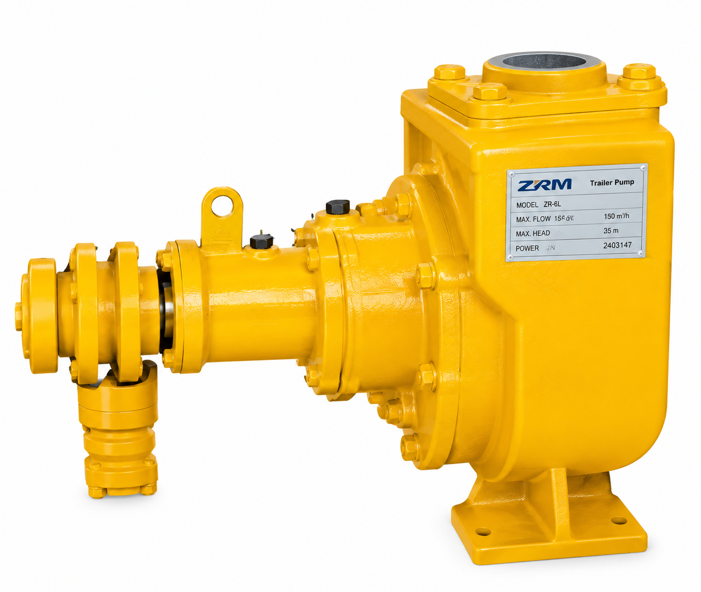 ZRM Trailer Pump 2" 7.5HP NS50 — sold by Ceylon Platinum Trading, Matara